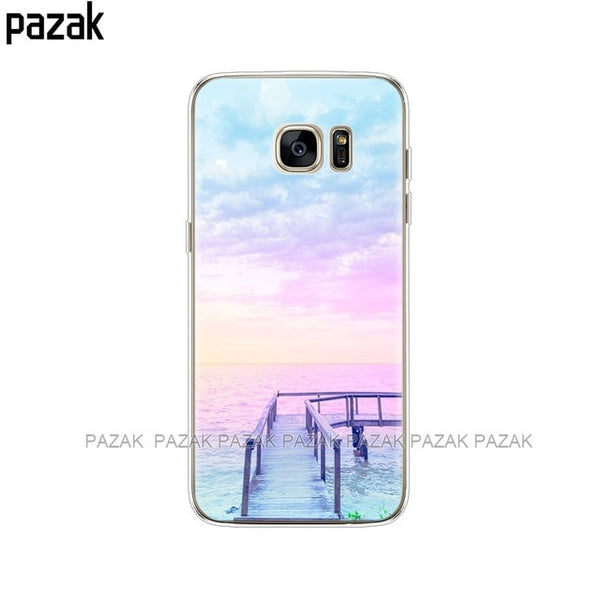 Silicon phone Case For Samsung Galaxy S6 Edge G920 G920F G920A cover For Samsung S6 edge G925F G925I G925A G925T Phone shell pop