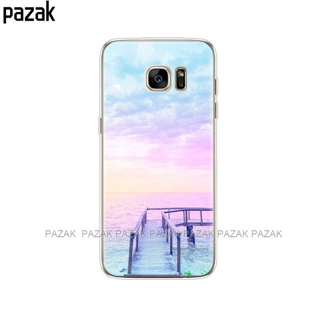 Silicon phone Case For Samsung Galaxy S6 Edge G920 G920F G920A cover For Samsung S6 edge G925F G925I G925A G925T Phone shell pop