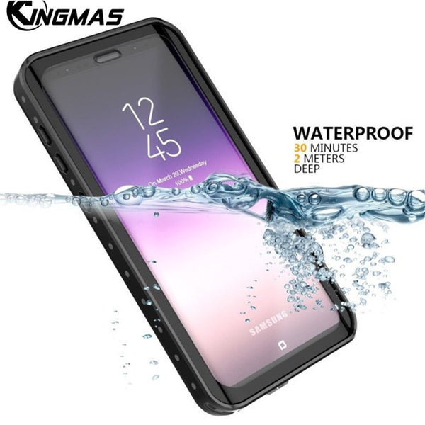 360 full protection waterproof bag for Samsung Galaxy S7 S8 S9 Plus mobile phone shell swimming diving cover for Samsung note9 8