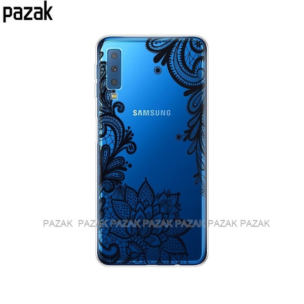 soft Cases For Samsung Galaxy A7 2018 Phone Cover Silicone Printing Back Case Cover For Samsung A7 2018 A750 A750F 6.0 Inch