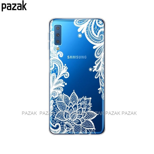 soft Cases For Samsung Galaxy A7 2018 Phone Cover Silicone Printing Back Case Cover For Samsung A7 2018 A750 A750F 6.0 Inch