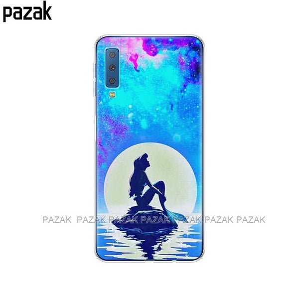 soft Cases For Samsung Galaxy A7 2018 Phone Cover Silicone Printing Back Case Cover For Samsung A7 2018 A750 A750F 6.0 Inch