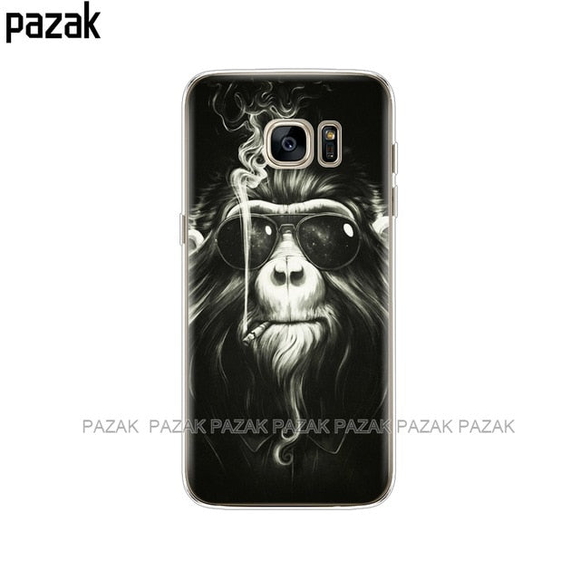 Silicone phone Case For Samsung Galaxy S7 / S7 edge Cases Cover For Samsung S7 edge G930F G930FD G930W8 Phone shell cases pop