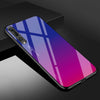 Gradient Tempered Glass Phone Case For Huawei Honor 8X Mate 20 Pro Mate 10 P20 Lite P Smart Plus Nova 3i 3 4 P30 Cover Housing