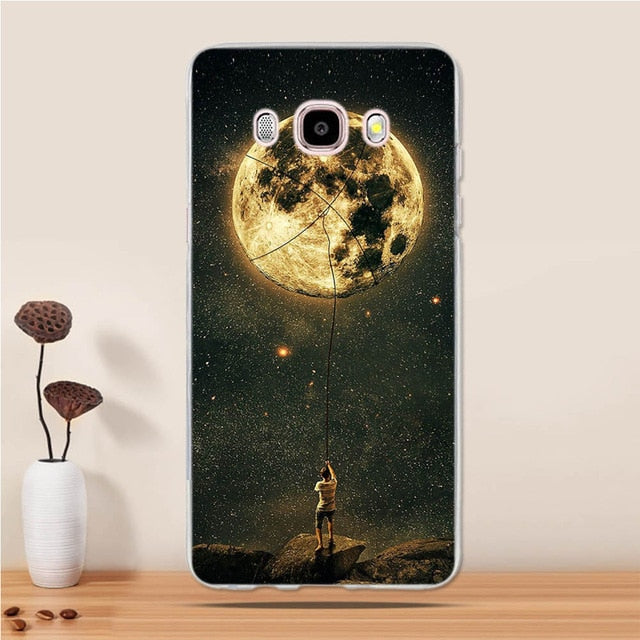 Case for Samsung Galaxy J5 2016 Case Cover For Samsung J5 2016 Case Cute 3D Silicone Cat Cover for Samsung Galaxy J5 2016 Cover