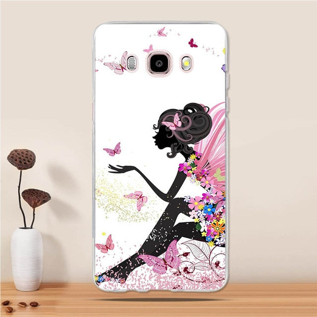 Case for Samsung Galaxy J5 2016 Case Cover For Samsung J5 2016 Case Cute 3D Silicone Cat Cover for Samsung Galaxy J5 2016 Cover