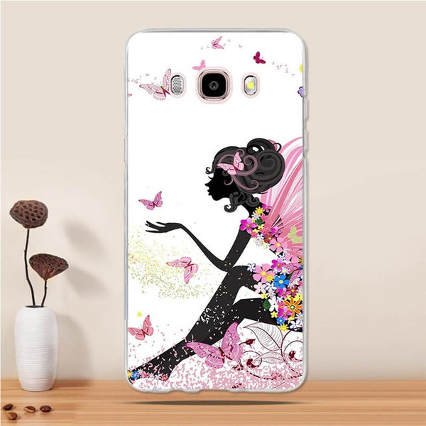 Case for Samsung Galaxy J5 2016 Case Cover For Samsung J5 2016 Case Cute 3D Silicone Cat Cover for Samsung Galaxy J5 2016 Cover