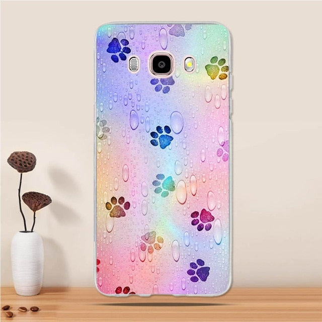 Case for Samsung Galaxy J5 2016 Case Cover For Samsung J5 2016 Case Cute 3D Silicone Cat Cover for Samsung Galaxy J5 2016 Cover