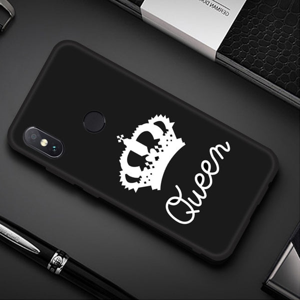 Patterned Phone Case For Xiaomi Mi 8 A2 Lite A1 Pocophone F1 Matte Cover Redmi 5 Plus 6 Pro 6A 4X Note 5 6 Pro S2 Soft TPU Shell