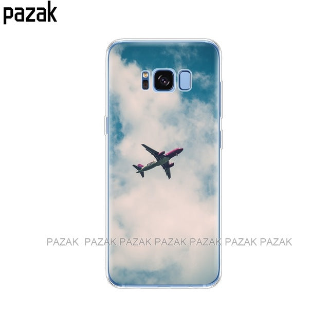 Silicon phone Case For Samsung Galaxy S8 Cases Cover For Samsung S8 plus Phone shell new design full 360 protective