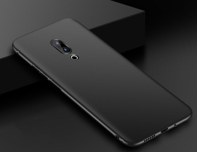 MAKAVO Cover For Meizu 16th Case Full Protection Soft Silicone Matte Phone Cases For Meizu 16 Plus Capa Housing