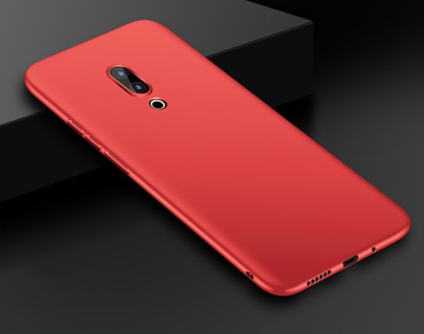 MAKAVO Cover For Meizu 16th Case Full Protection Soft Silicone Matte Phone Cases For Meizu 16 Plus Capa Housing
