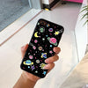 Funny Lover Pig Print Phone Case For iphone X XS Max XR Case For iphone 6 6S 5 5s 7 8 plus SE Soft TPU Cover Cute Couple Cases