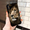 Babaite Animals The lion DIY Luxury High-end Protector Case for Apple iPhone 8 7 6 6S Plus X XS MAX 5 5S SE XR Mobile Cover