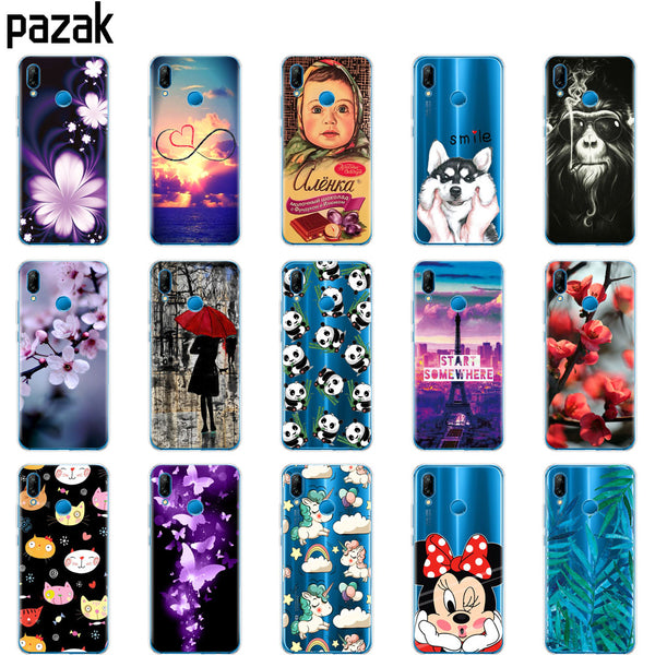 silicone case for huawei Nova 3 3i 3e case soft TPU Back phone cover for Nova3 nova3i INE-LX2 INE-LX9 funda cover Coque bumper