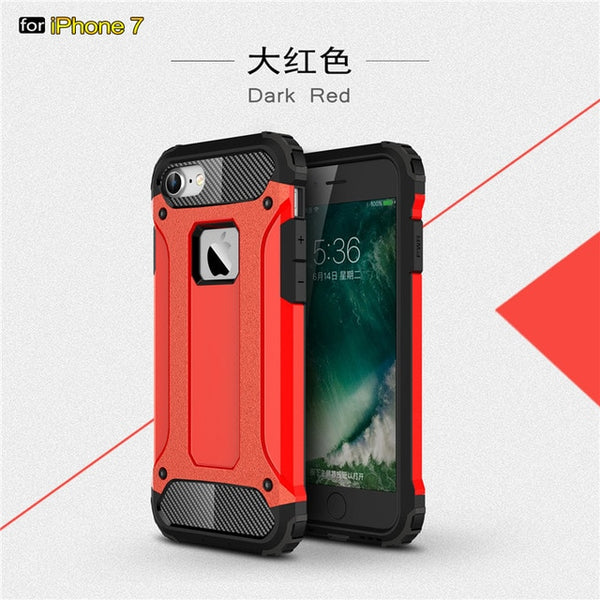 MLLSE Strong Hybrid Tough Shockproof Armor Phone Back Case for iPhone Xr 5S SE 6S Plus 8 7 Xs MAX Hard Rugged Impact Cover Funda