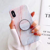 SUYACS Phone Case For iPhone 6 6S 7 8 Plus X XS MAX XR Fashion Marble Teenage Style Soft IMD Graphic Phone Case Cover Shells Bag