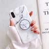 SUYACS Phone Case For iPhone 6 6S 7 8 Plus X XS MAX XR Fashion Marble Teenage Style Soft IMD Graphic Phone Case Cover Shells Bag