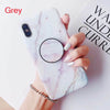 SUYACS Phone Case For iPhone 6 6S 7 8 Plus X XS MAX XR Fashion Marble Teenage Style Soft IMD Graphic Phone Case Cover Shells Bag