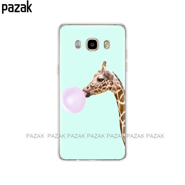 Silicone phone Case For Samsung Galaxy J7 2016 Cases J710 J710F Cover FOR Samsung J7 2016 Coque etui bumper 360 full protective