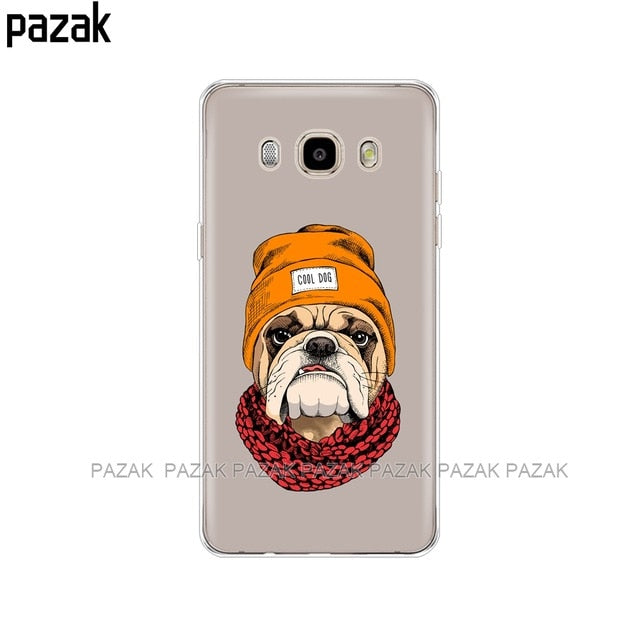 Silicone phone Case For Samsung Galaxy J7 2016 Cases J710 J710F Cover FOR Samsung J7 2016 Coque etui bumper 360 full protective