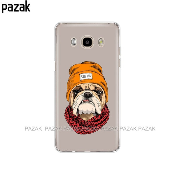 Silicone phone Case For Samsung Galaxy J7 2016 Cases J710 J710F Cover FOR Samsung J7 2016 Coque etui bumper 360 full protective