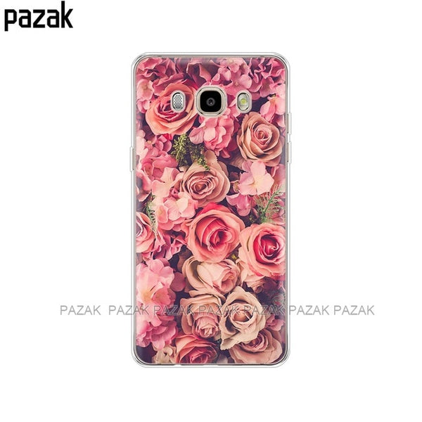 Silicone phone Case For Samsung Galaxy J7 2016 Cases J710 J710F Cover FOR Samsung J7 2016 Coque etui bumper 360 full protective