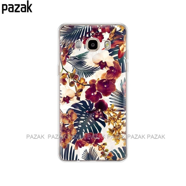 Silicone phone Case For Samsung Galaxy J7 2016 Cases J710 J710F Cover FOR Samsung J7 2016 Coque etui bumper 360 full protective