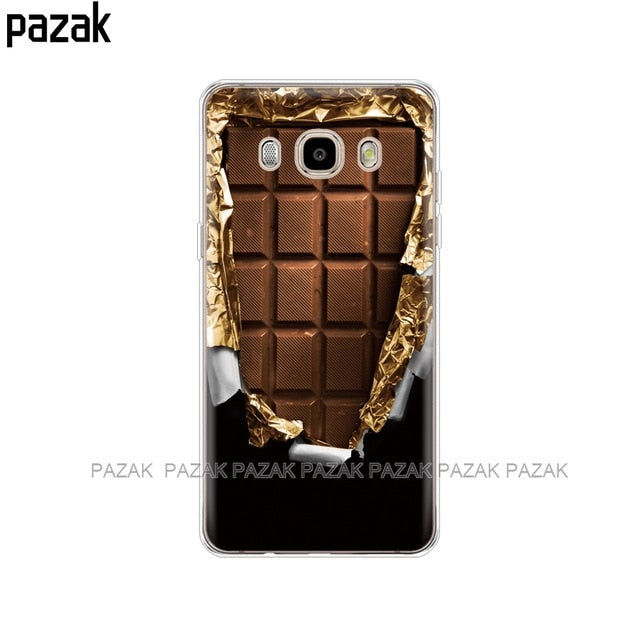 Silicone phone Case For Samsung Galaxy J7 2016 Cases J710 J710F Cover FOR Samsung J7 2016 Coque etui bumper 360 full protective