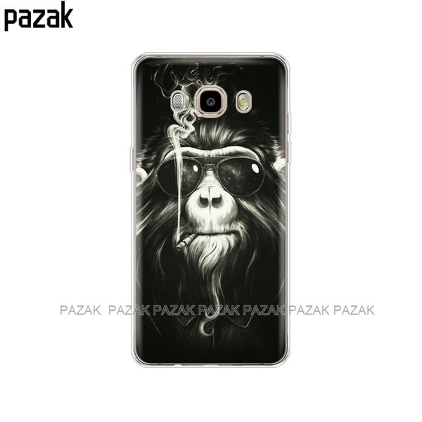 Silicone phone Case For Samsung Galaxy J7 2016 Cases J710 J710F Cover FOR Samsung J7 2016 Coque etui bumper 360 full protective