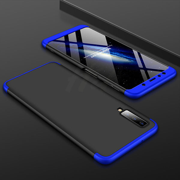 H&A 360 Degree Full Cover Phone Case For Samsung Galaxy J4 Plus J6 Plus J8 A7 2018 Matte Shockproof PC Phone Cover A7 J8 Case