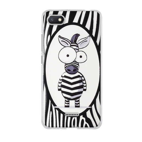 5.45'' for Xiaomi Redmi 6A case silicone TPU cover Cartoon case on for Xiaomi redmi 6a redmi6a coque fundas phone bumper housing