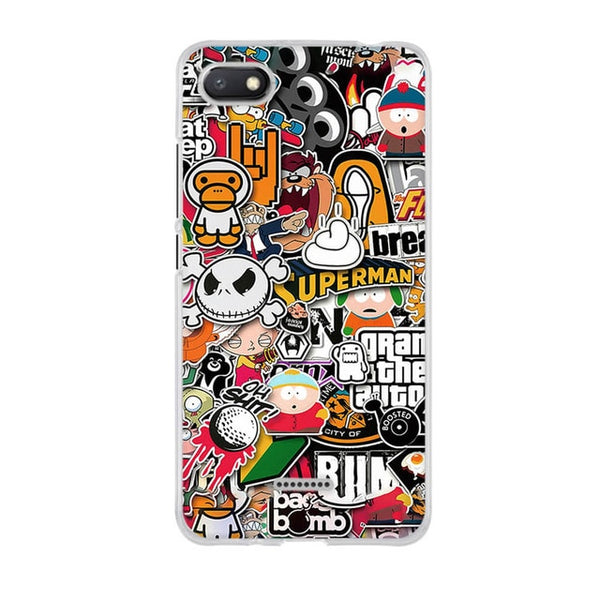 5.45'' for Xiaomi Redmi 6A case silicone TPU cover Cartoon case on for Xiaomi redmi 6a redmi6a coque fundas phone bumper housing