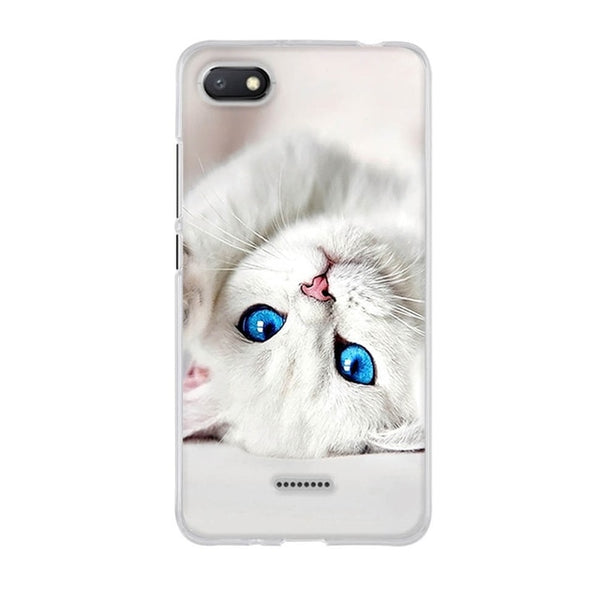 5.45'' for Xiaomi Redmi 6A case silicone TPU cover Cartoon case on for Xiaomi redmi 6a redmi6a coque fundas phone bumper housing