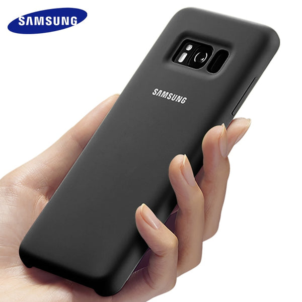 Samsung S8 case silicone back cover galaxy S8 plus note8 hard phone case Full protective S 8 plus luxury S8plus 100% original