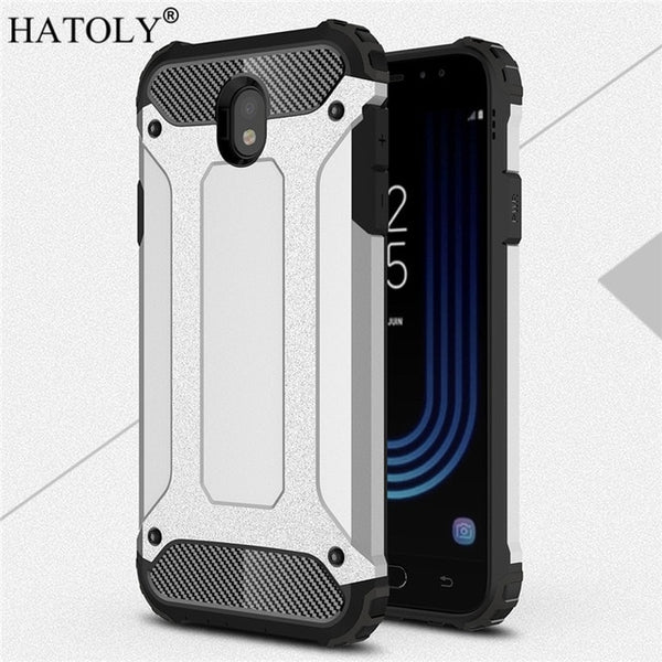 HATOLY For Coque Samsung Galaxy J7 2017 Case J730F/DS Heavy Armor Hard Cover Silicone Case for Samsung J7 Pro 2017 EU Version