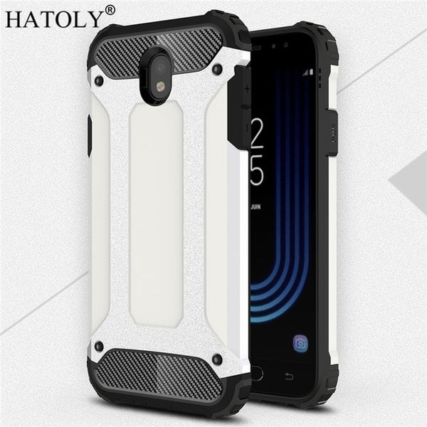 HATOLY For Coque Samsung Galaxy J7 2017 Case J730F/DS Heavy Armor Hard Cover Silicone Case for Samsung J7 Pro 2017 EU Version