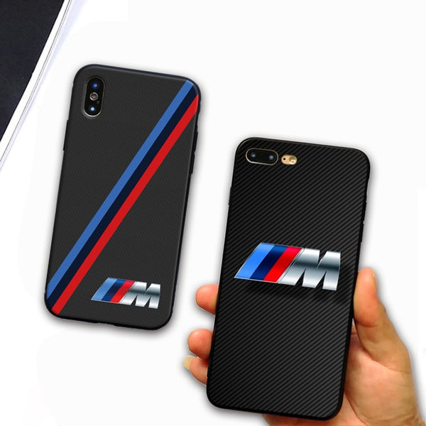 For iphone 7 case luxurious Slim BMW Soft silicone Cover Case For Apple iphone 5 SE 6 6S 7 8 Plus X S R Max Mobile Phone Cases