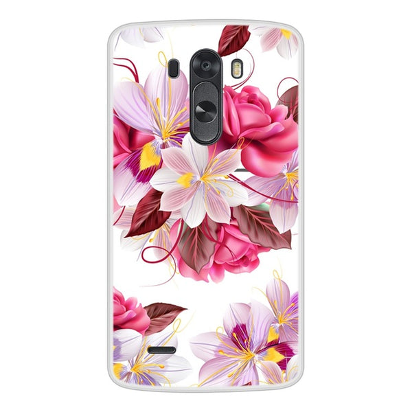 Case For LG G3 Soft Silicone TPU Cool Pattern Painting Phone Cover Coque For LGG3 D855 Case