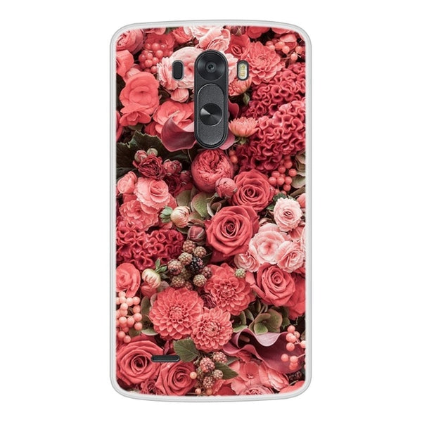 Case For LG G3 Soft Silicone TPU Cool Pattern Painting Phone Cover Coque For LGG3 D855 Case