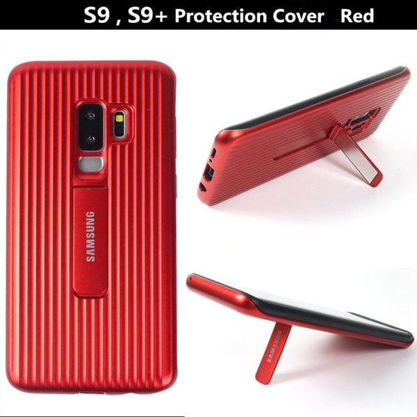 100% GENUINE Original Samsung Galaxy S9 S9+ S9 SM- G960 G965 Plus Standing Phone Case Ultimate Device Protection Cover With Logo