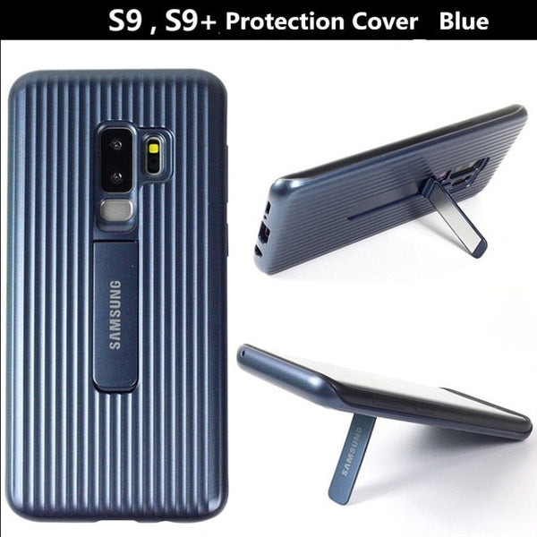 100% GENUINE Original Samsung Galaxy S9 S9+ S9 SM- G960 G965 Plus Standing Phone Case Ultimate Device Protection Cover With Logo