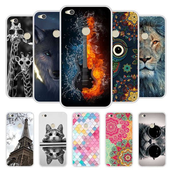 Phone Case For Huawei P8 Lite 2017 Soft Silicone TPU Chic Pattern Print For Coque Huawei P8Lite 2017 P 8 Lite 2017 Case Cover