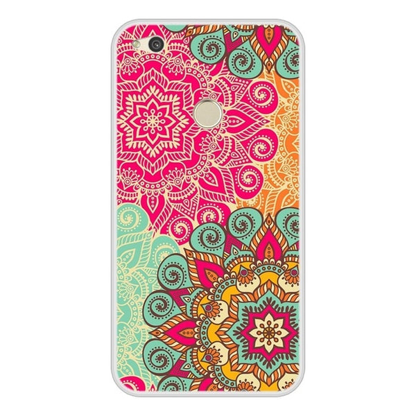 Phone Case For Huawei P8 Lite 2017 Soft Silicone TPU Chic Pattern Print For Coque Huawei P8Lite 2017 P 8 Lite 2017 Case Cover