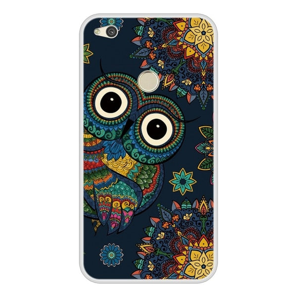 Phone Case For Huawei P8 Lite 2017 Soft Silicone TPU Chic Pattern Print For Coque Huawei P8Lite 2017 P 8 Lite 2017 Case Cover