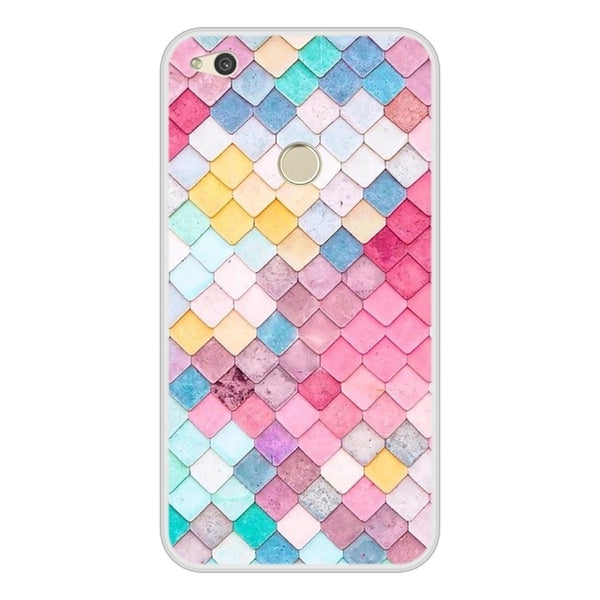 Phone Case For Huawei P8 Lite 2017 Soft Silicone TPU Chic Pattern Print For Coque Huawei P8Lite 2017 P 8 Lite 2017 Case Cover