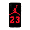 Jordan 23 Cover Case For  Iphone X Xs Max Xr 10 8 7 6 6s Plus 5 5s Se Black Soft Silicone Flayman Phone Cover Basketball Coque