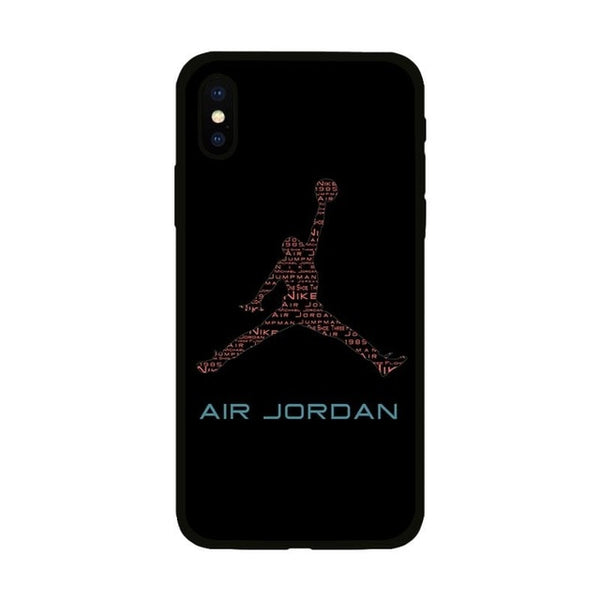 Jordan 23 Cover Case For  Iphone X Xs Max Xr 10 8 7 6 6s Plus 5 5s Se Black Soft Silicone Flayman Phone Cover Basketball Coque