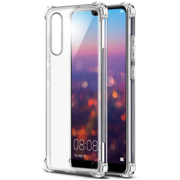 Clear TPU Phone Cover Case for Huawei On Honor 6A 7X 7A 7C 6C 9 10 Pro P20 P10 P9 lite Case Soft Silicone Shockproof Anti-Knock