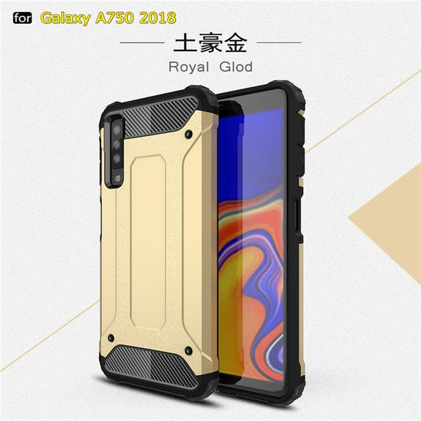 For Cover Samsung Galaxy A7 2018 Case TPU & PC Armor Phone Case For Samsung Galaxy A7 2018 Cover For Samsung A7 2018 A750 6''